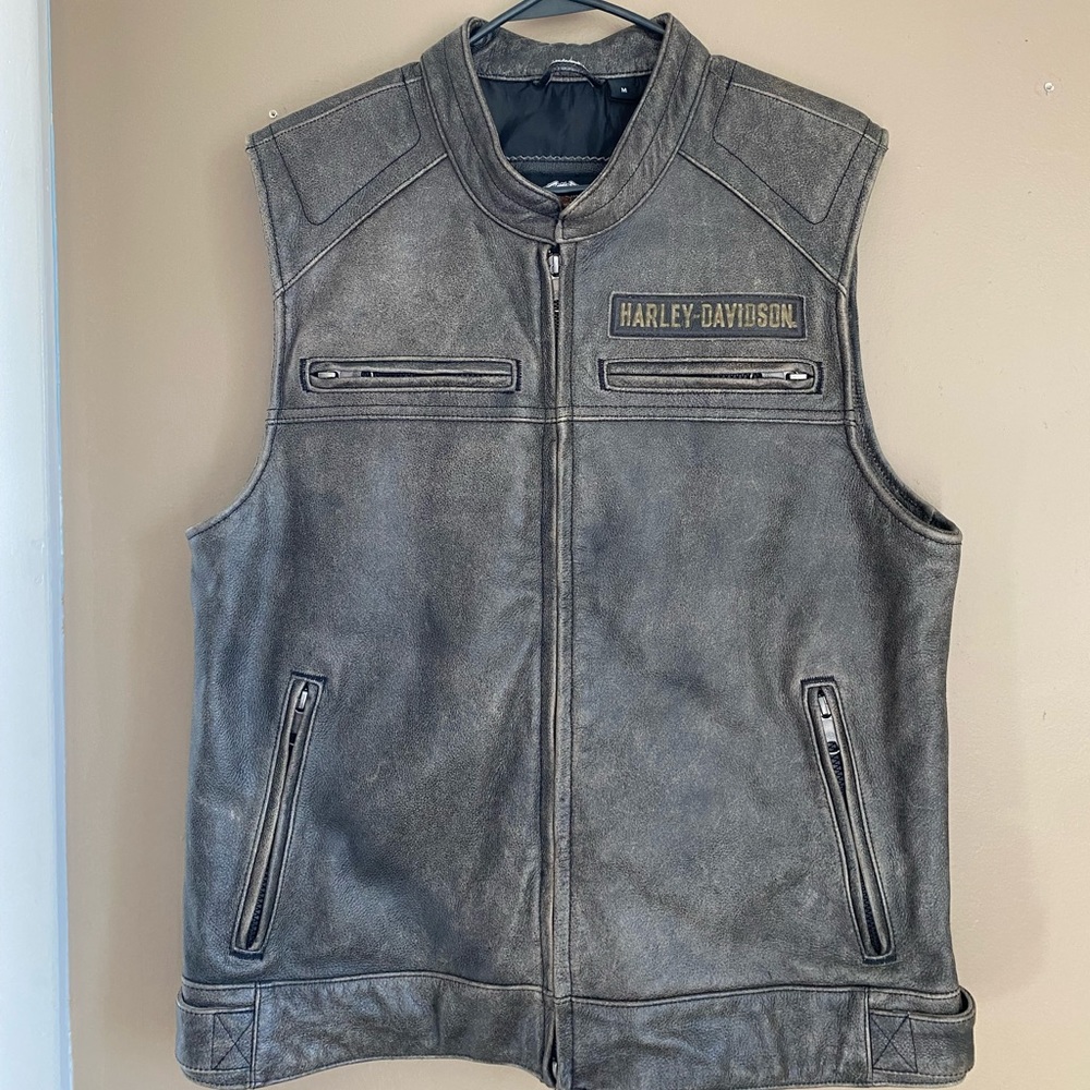 Harley Davidson Genuine Leather Vest